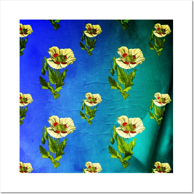 floral pattern case 9 Wall Art by Sahl King